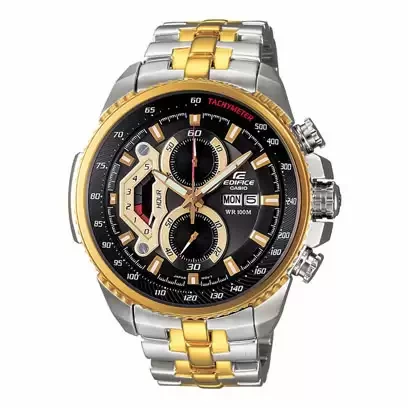 Casio Edifice Men's Tachymeter Chronograph EF-558SG-1AVDF (ED439)
