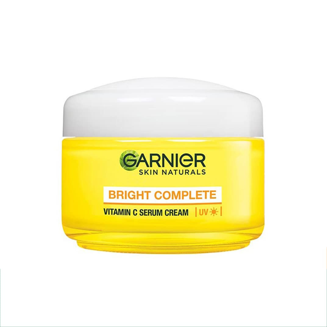Garnier Skin Naturals, Day Cream, Brightening and with Sun Protection, Bright Complete, 45 g